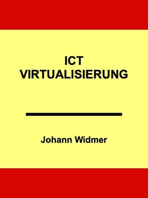 cover image of ICT-Virtualisierung
